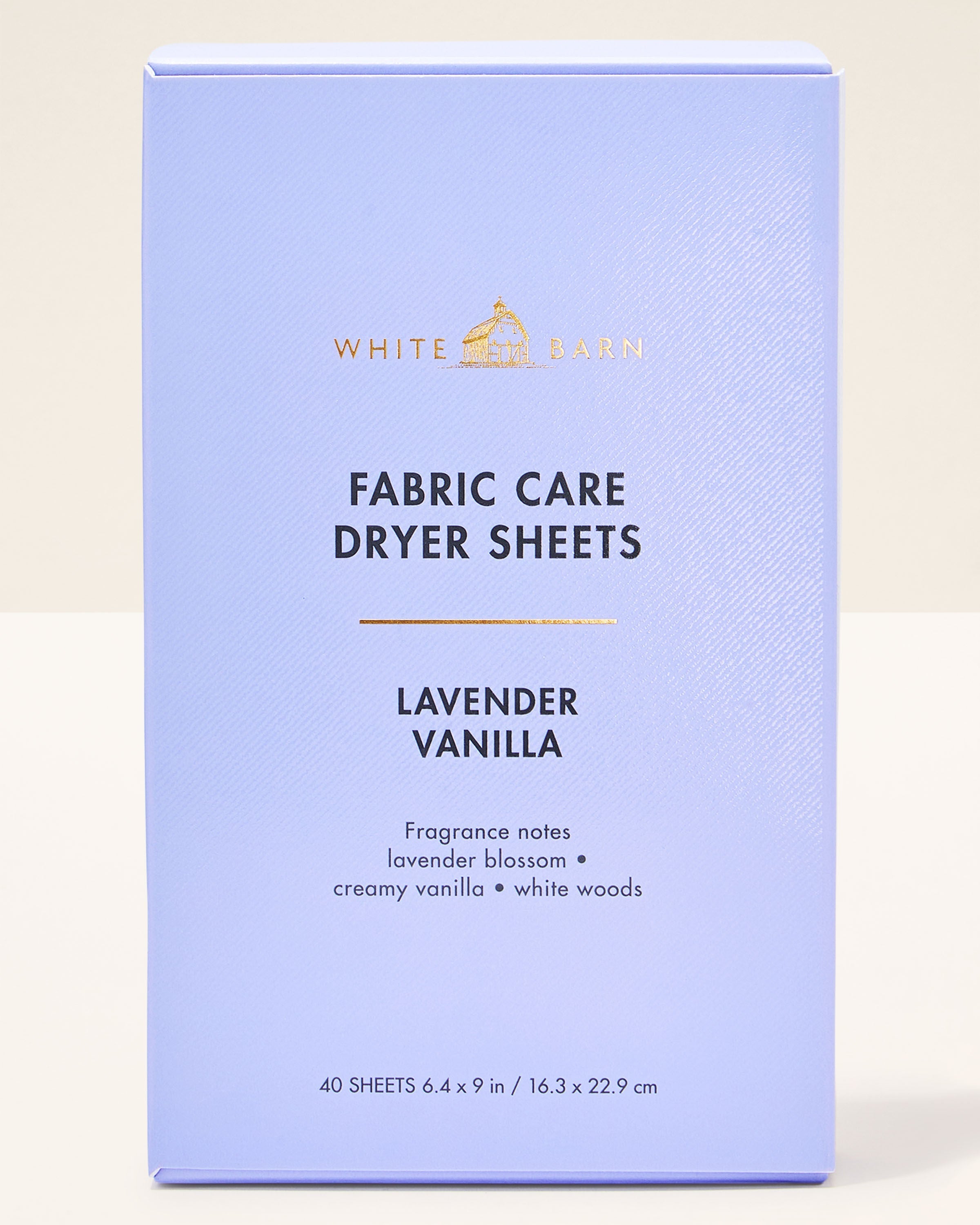 Lavender Vanilla Dryer Sheets