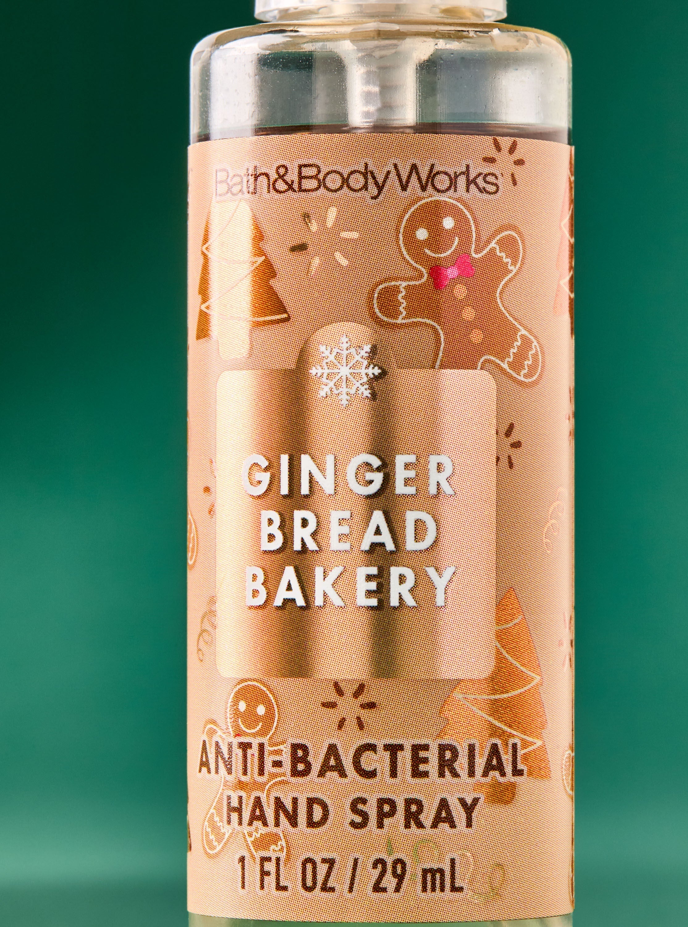 Gingerbread Bakery Hand Sanitizer Spray