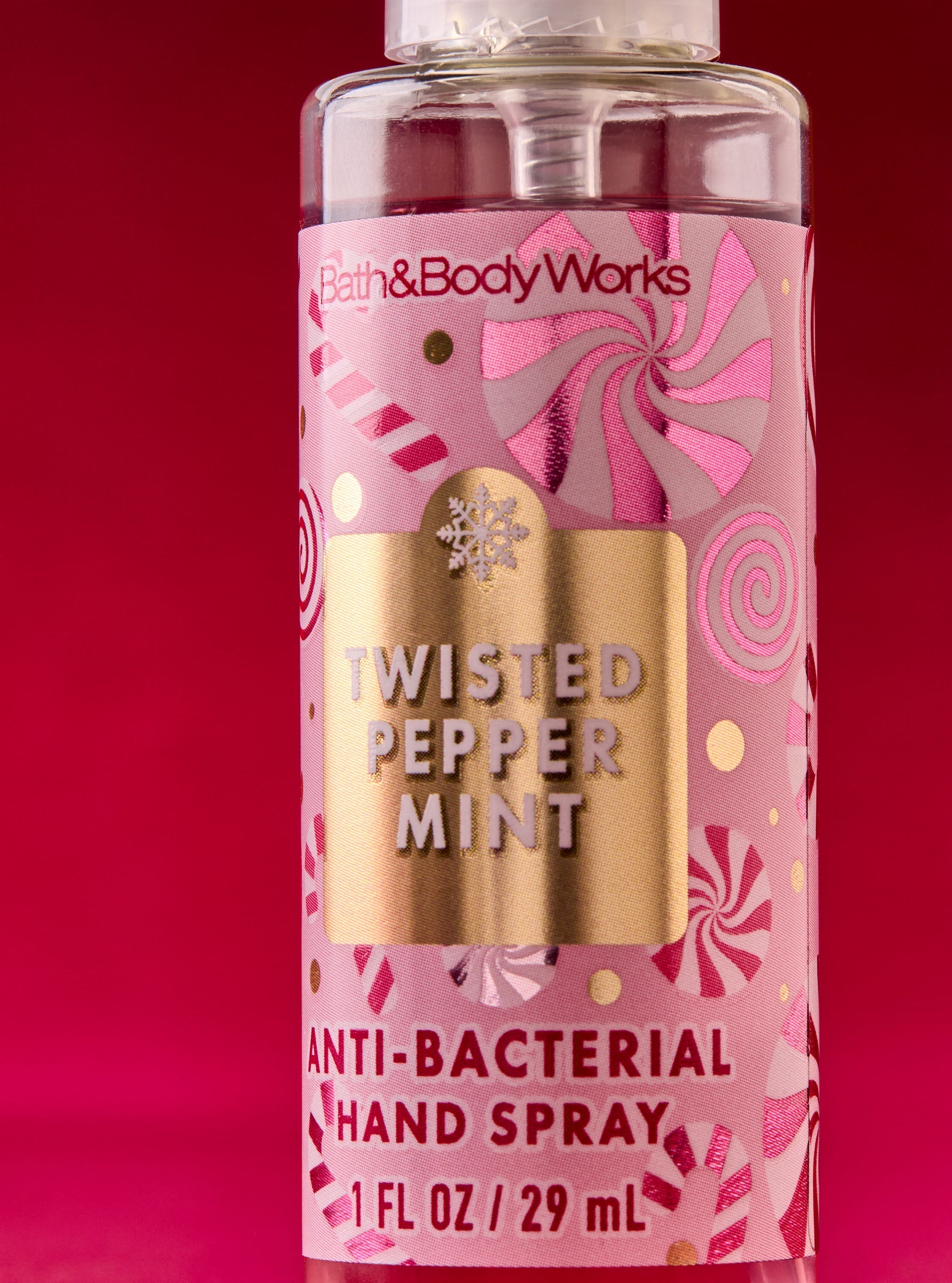 Twisted Peppermint Hand Sanitizer Spray