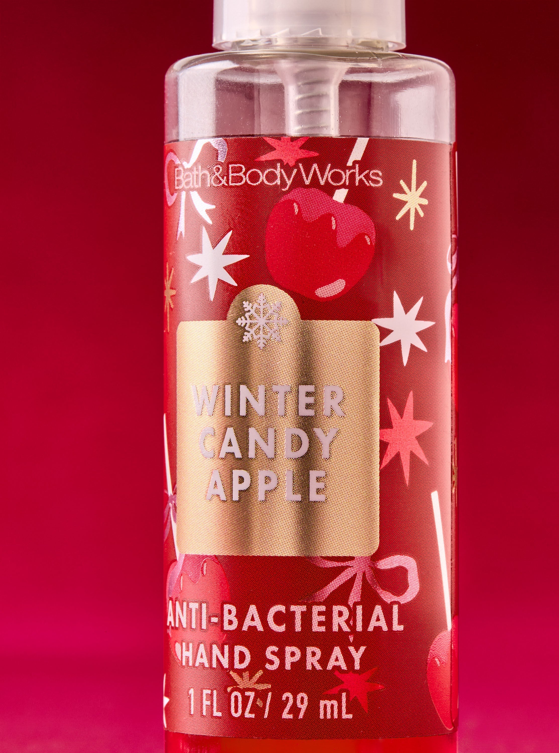 Winter Candy Apple Hand Sanitizer Spray