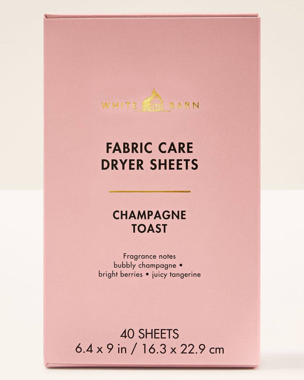 Champagne Toast Dryer Sheets