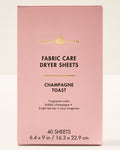 Champagne Toast Dryer Sheets